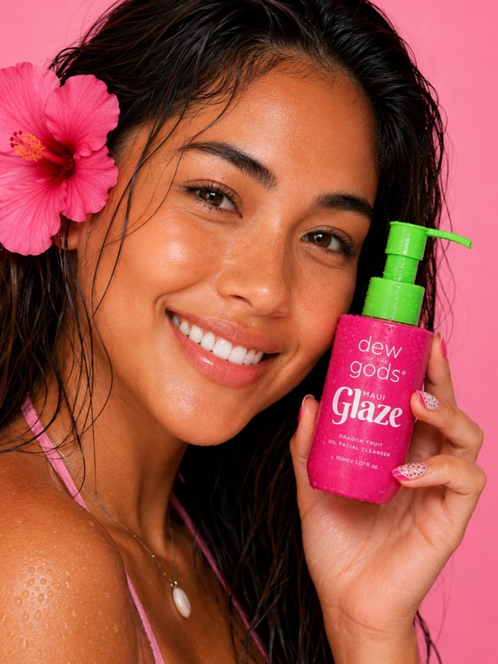 Dew Of The Gods Maui Glaze Dragon Fruit Oil Facial Cleanser 150ml BRAND NEW - Picture 3 of 4